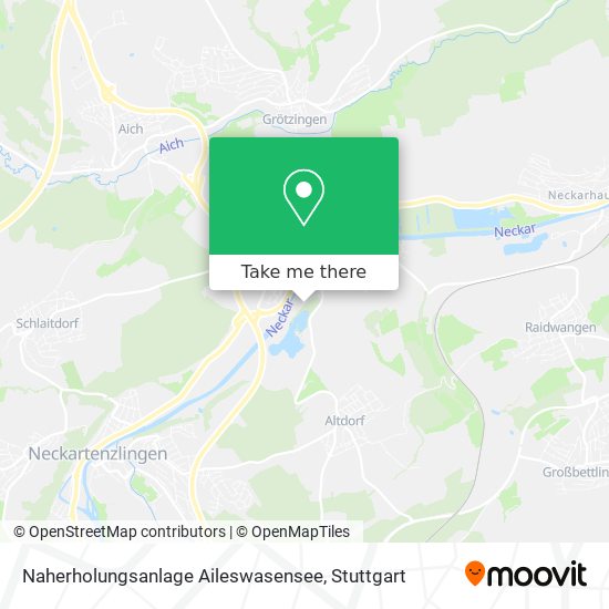 Naherholungsanlage Aileswasensee map