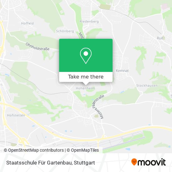 Staatsschule Für Gartenbau map