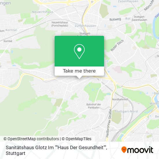 Sanitätshaus Glotz Im ""Haus Der Gesundheit"" map