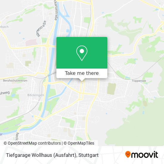 Tiefgarage Wollhaus (Ausfahrt) map