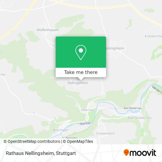 Rathaus Nellingsheim map