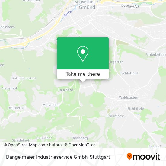 Карта Dangelmaier Industrieservice Gmbh