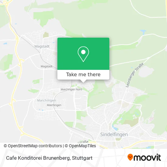 Карта Cafe Konditorei Brunenberg