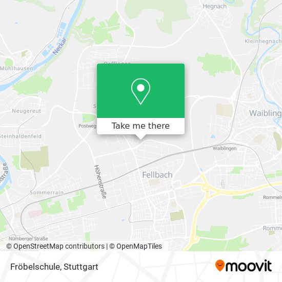 Карта Fröbelschule