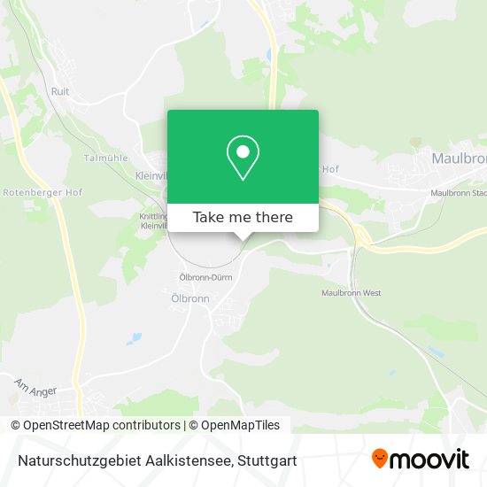 Naturschutzgebiet Aalkistensee map