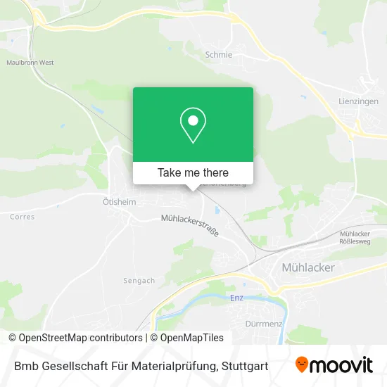 Карта Bmb Gesellschaft Für Materialprüfung
