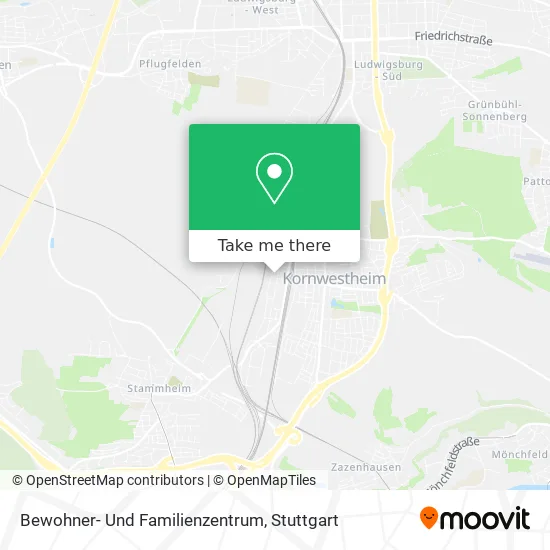 Карта Bewohner- Und Familienzentrum