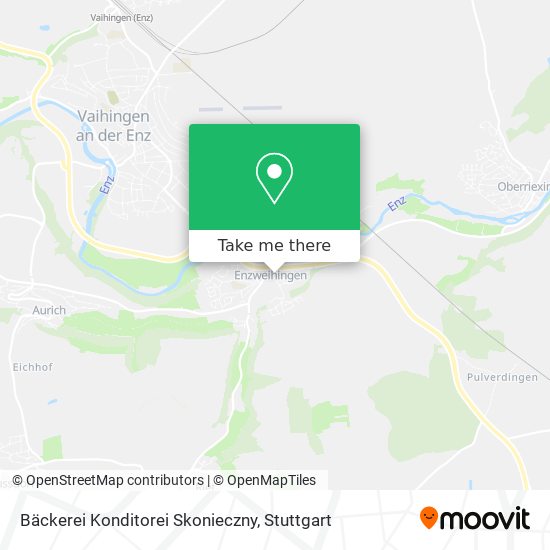 Bäckerei Konditorei Skonieczny map
