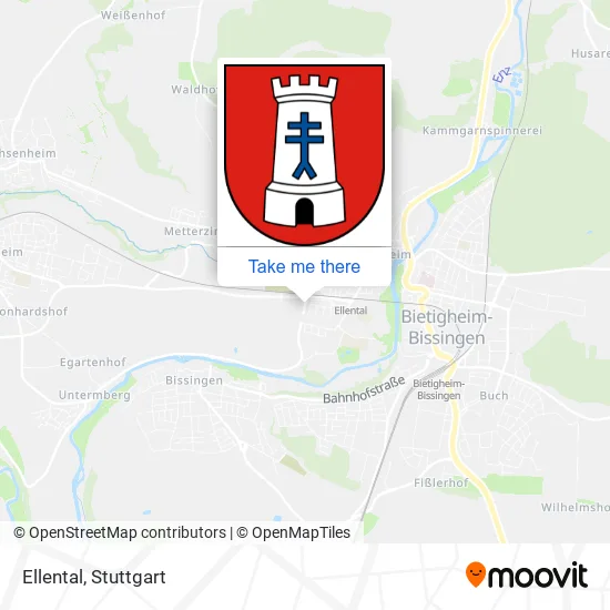 Карта Ellental