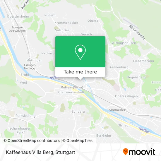 Карта Kaffeehaus Villa Berg