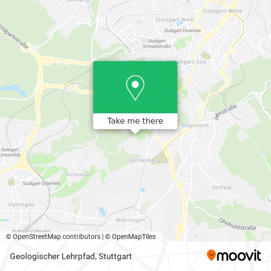 Geologischer Lehrpfad map