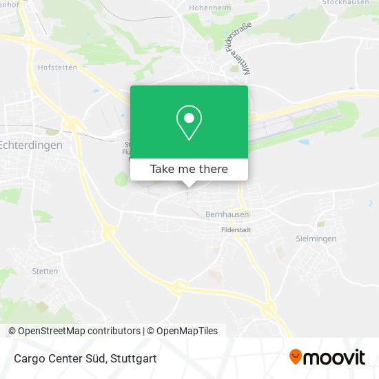 Cargo Center Süd map