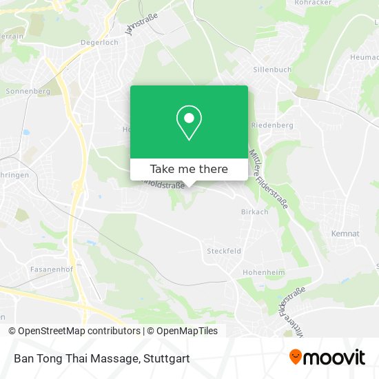 Ban Tong Thai Massage map