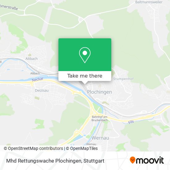 Mhd Rettungswache Plochingen map