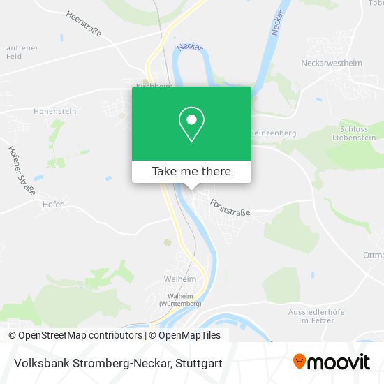 Карта Volksbank Stromberg-Neckar