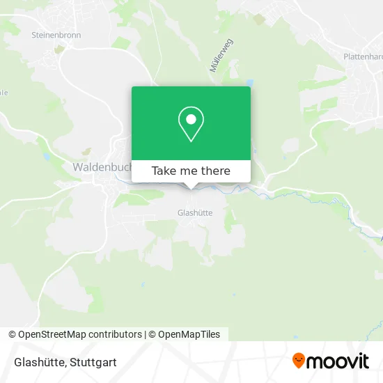 Карта Glashütte