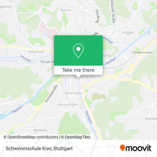 Карта Schwimmschule Kiwi