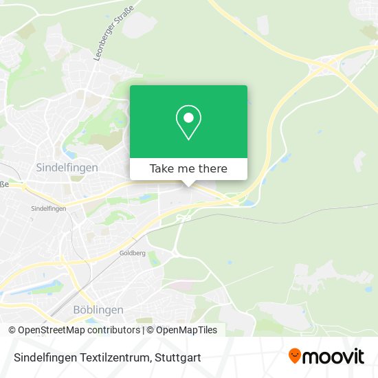 Sindelfingen Textilzentrum map