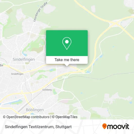 Карта Sindelfingen Textilzentrum