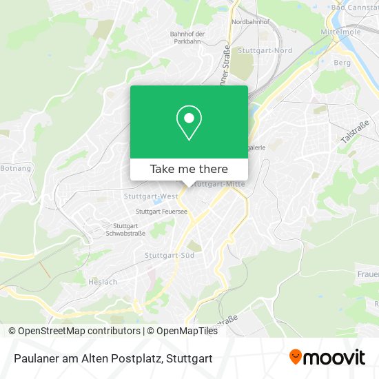 Paulaner am Alten Postplatz map
