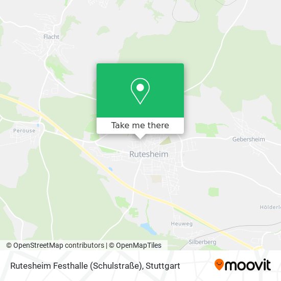 Rutesheim Festhalle (Schulstraße) map