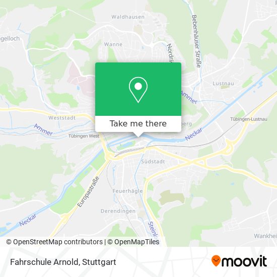 Fahrschule Arnold map