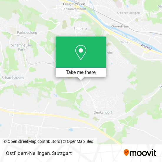 Карта Ostfildern-Nellingen