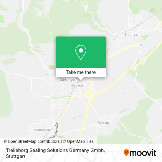Карта Trelleborg Sealing Solutions Germany Gmbh