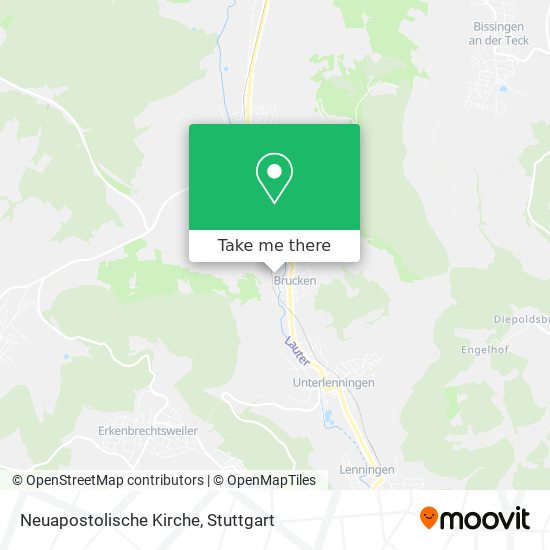 Neuapostolische Kirche map