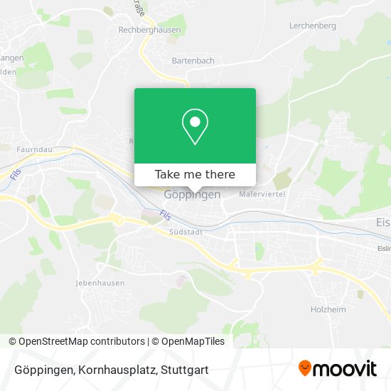 Göppingen, Kornhausplatz map