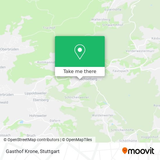 Gasthof Krone map