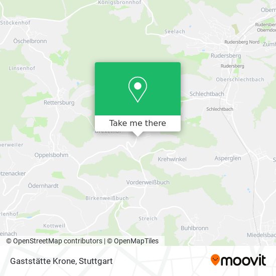 Карта Gaststätte Krone