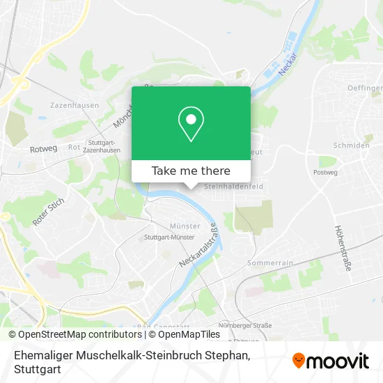 Карта Ehemaliger Muschelkalk-Steinbruch Stephan
