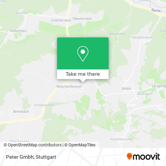 Peter Gmbh map