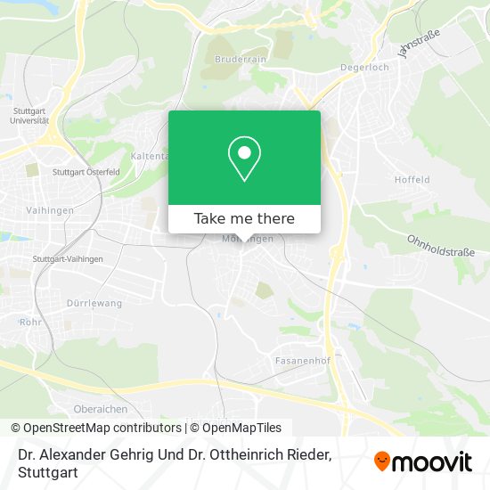 Dr. Alexander Gehrig Und Dr. Ottheinrich Rieder map