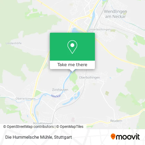 Карта Die Hummelsche Mühle