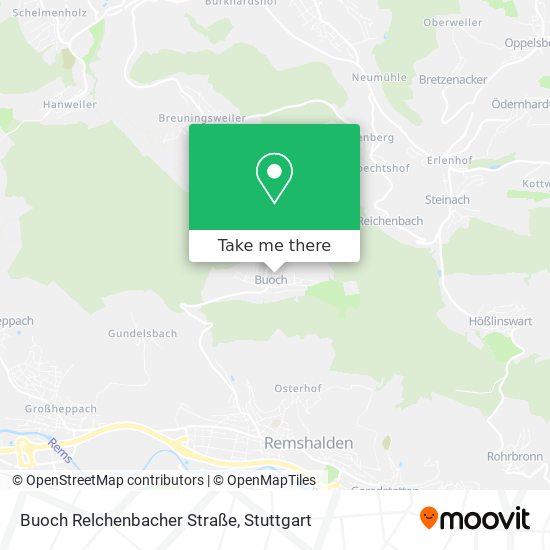 Карта Buoch Relchenbacher Straße