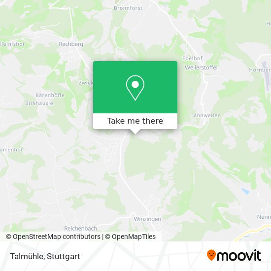 Карта Talmühle