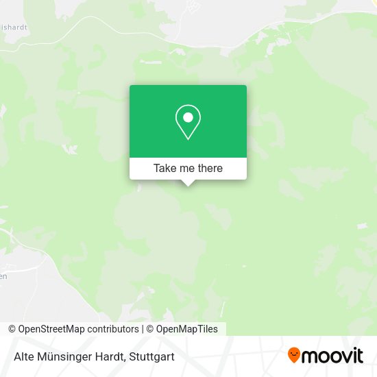 Карта Alte Münsinger Hardt
