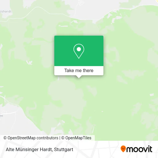 Карта Alte Münsinger Hardt