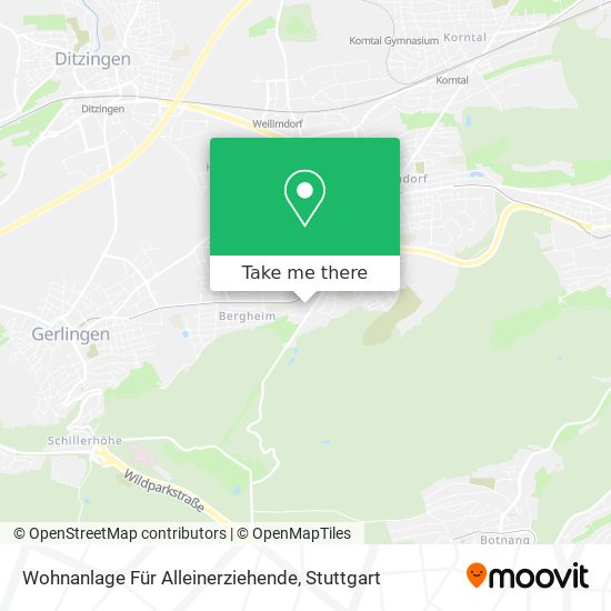 Wohnanlage Für Alleinerziehende map