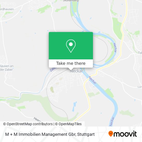 M + M Immobilien Management Gbr map