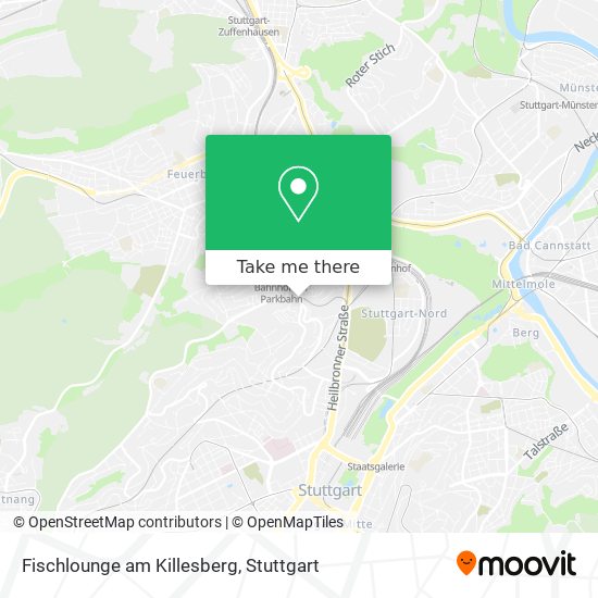 Fischlounge am Killesberg map