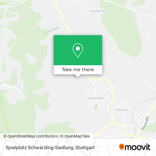 Карта Spielplatz Schwärzling-Siedlung