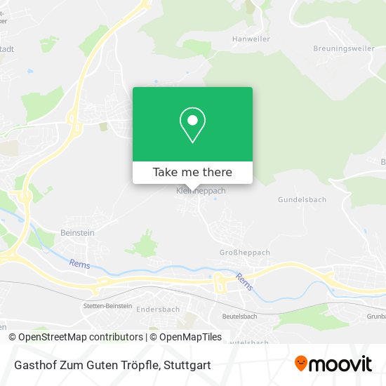 Gasthof Zum Guten Tröpfle map