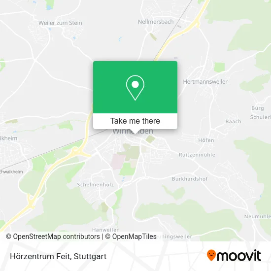 Карта Hörzentrum Feit