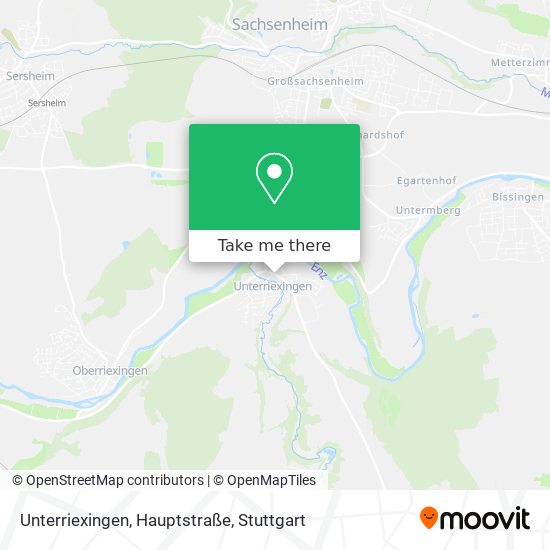 Unterriexingen, Hauptstraße map