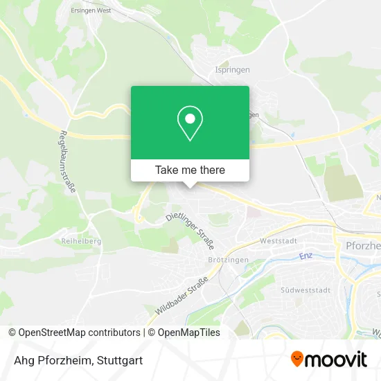 Карта Ahg Pforzheim