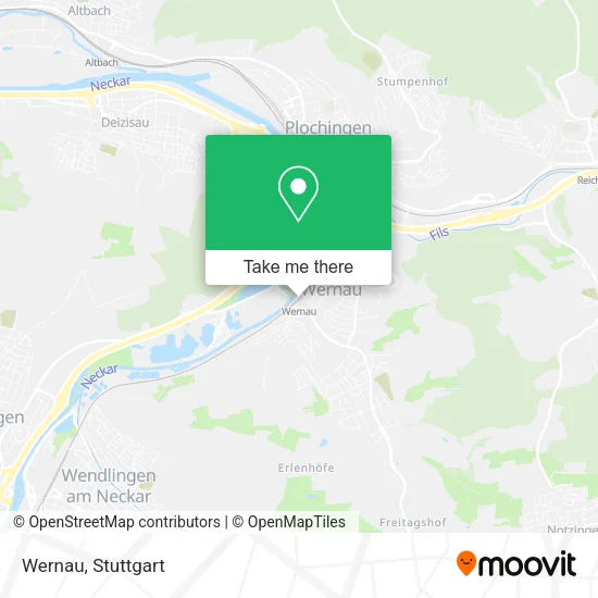 Карта Wernau