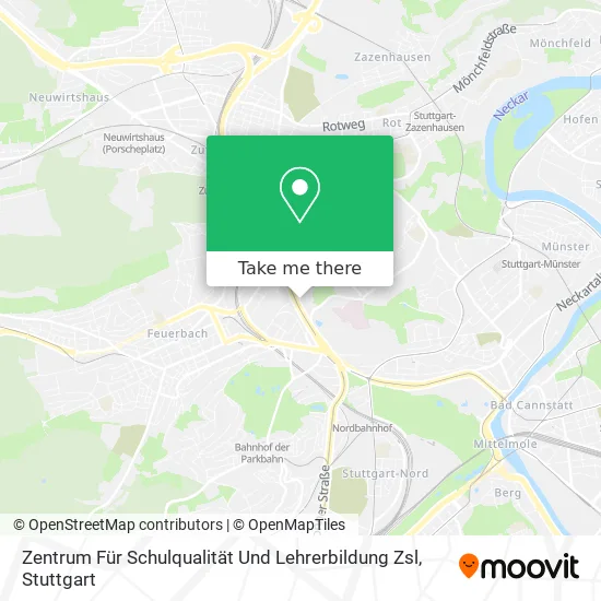 Карта Zentrum Für Schulqualität Und Lehrerbildung Zsl
